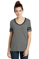 Alternative Varsity Vintage 50/50 Tee. AA5058-T-shirts-Vintage Coal/ Black-2XL-JadeMoghul Inc.