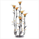 Candle Holders Amber Calla Lily Candleholder