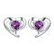 Amethyst Real 925 Sterling Silver Stud Earrings-YS16 Amethyst-JadeMoghul Inc.