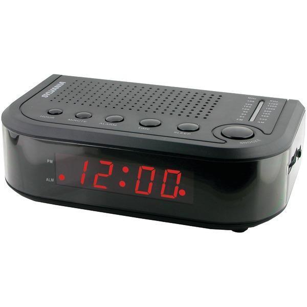 AM/FM Alarm Clock Radio-Clocks & Radios-JadeMoghul Inc.