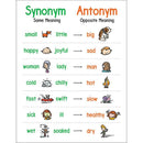 ANCHOR CHART SYNONYM AND ANTONYM-Learning Materials-JadeMoghul Inc.