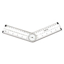 ANGLE MEASUREMENT RULER-Toys & Games-JadeMoghul Inc.