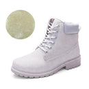 Ankle Length Plush Warm Winter Boots-greyplush-36-JadeMoghul Inc.