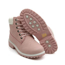 Ankle Length Plush Warm Winter Boots-pink-36-JadeMoghul Inc.