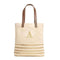 Annie Stripe Tote - Metallic Gold (Pack of 1)-Personalized Gifts for Women-JadeMoghul Inc.