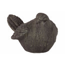 Antique Style Cement Bird W/ Weathered Effec'S Black-Garden Statues and Yard Art-Black-Cement-JadeMoghul Inc.