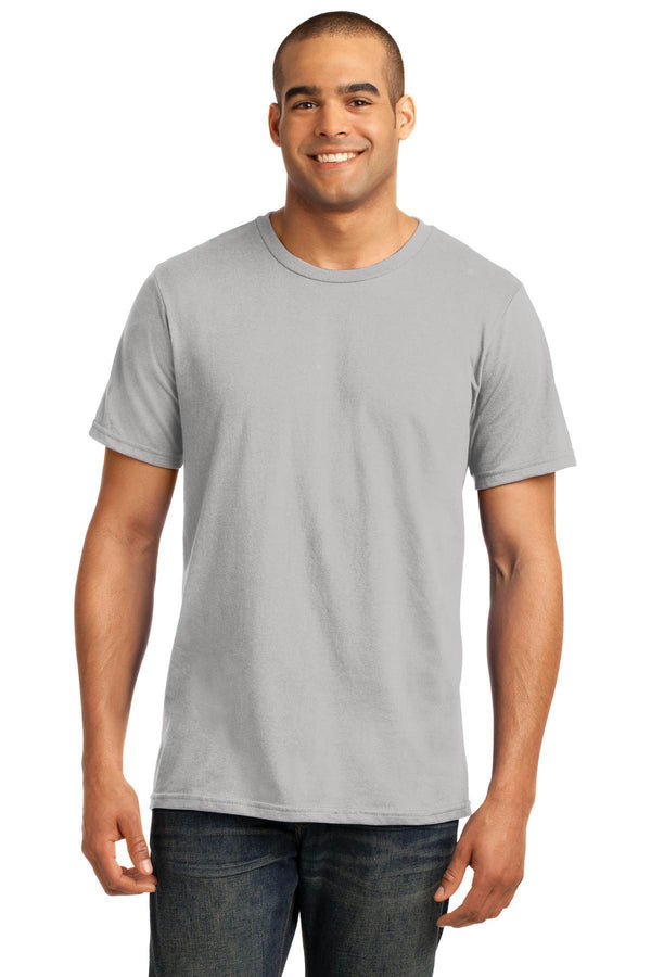 Anvil 100% Combed Ring Spun Cotton T-Shirt. 980-T-shirts-Silver-3XL-JadeMoghul Inc.