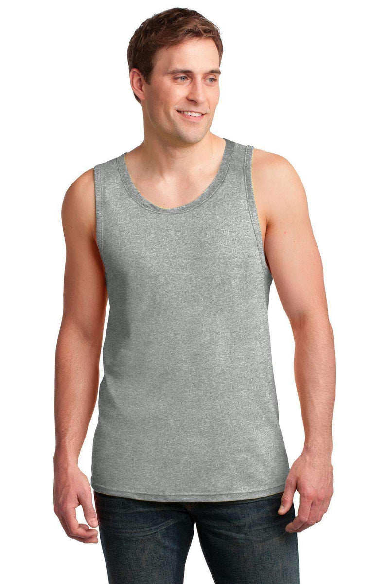 Anvil 100% Combed Ring Spun Cotton Tank Top. 986-T-shirts-Heather Grey-2XL-JadeMoghul Inc.