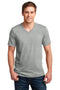 Anvil 100% Combed Ring Spun Cotton V-Neck T-Shirt. 982-T-shirts-Heather Grey-3XL-JadeMoghul Inc.