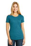 Anvil Ladies Tri-BlendTee. 6750L-Ladies-Heather Galapagos Blue-2XL-JadeMoghul Inc.