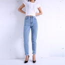 Pants For Women Straight Cut High waist Denim Pants