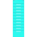 AQUA POLKA DOTS 10 POCKET FILE-Learning Materials-JadeMoghul Inc.
