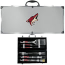 Arizona Coyotes 8 pc Tailgater BBQ Set-Tailgating & BBQ Accessories-JadeMoghul Inc.
