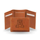 Designer Wallets Arizona Embossed Leather Trifold