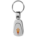 Arizona St. Sun Devils Steel Teardop Key Chain-Key Chains-JadeMoghul Inc.