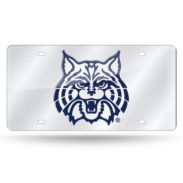 NCAA Arizona "Wildcat Logo" Laser Tag (Silver