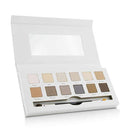 Around the World Eye Shadow Palette (12x Eye Shadow, 1x Shadow Brush) - 12x0.8g-0.03oz-Make Up-JadeMoghul Inc.