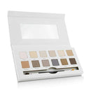 Around the World Eye Shadow Palette (12x Eye Shadow, 1x Shadow Brush) - 12x0.8g-0.03oz-Make Up-JadeMoghul Inc.