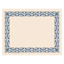 ART DECO BORDER PAPER BLUE-Supplies-JadeMoghul Inc.