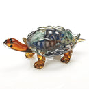Glass Art - Art Glass Turtle 12X6X5