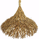 Artistically Styled Wooden Chandelier, Brown-Chandeliers-Brown-TEA TREE-JadeMoghul Inc.
