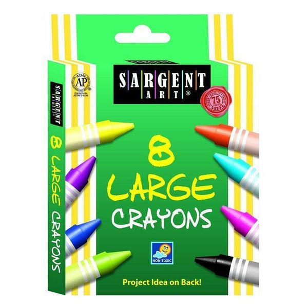 Sargent Art Crayons Jumbo 8 Count