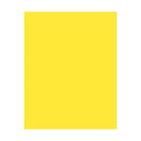 Yellow Coated Poster Board 25 Sheet