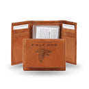 Slim Wallets For Men Atlanta Falcons Embossed Trifold