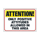ATTENTION ONLY POSITIVE ATTITUDES-Learning Materials-JadeMoghul Inc.