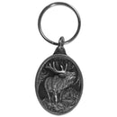 Authentic Sports Key Chains - Elk Antiqued Key Chain-Key Chains,Scultped Key Chains,Antiqued Key Chain-JadeMoghul Inc.