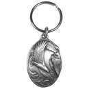 Authentic Sports Key ChainsSoaring Eagle Antiqued Keyring-Key Chains,Scultped Key Chains,Antiqued Key Chain-JadeMoghul Inc.