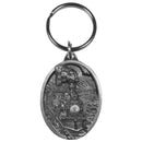 Authentic Sports Key ChainsTrain Antiqued Keyring-Key Chains,Scultped Key Chains,Antiqued Key Chain-JadeMoghul Inc.