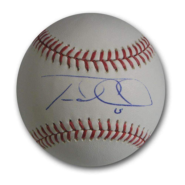 Autographed Travis DArnaud Official Major League Baseball.-AUTO BASEBALL MEMORABILIA-JadeMoghul Inc.