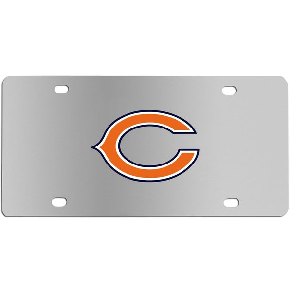 Automotive Accessories NFL - Chicago Bears Steel License Plate Wall Plaque JM Sports-11