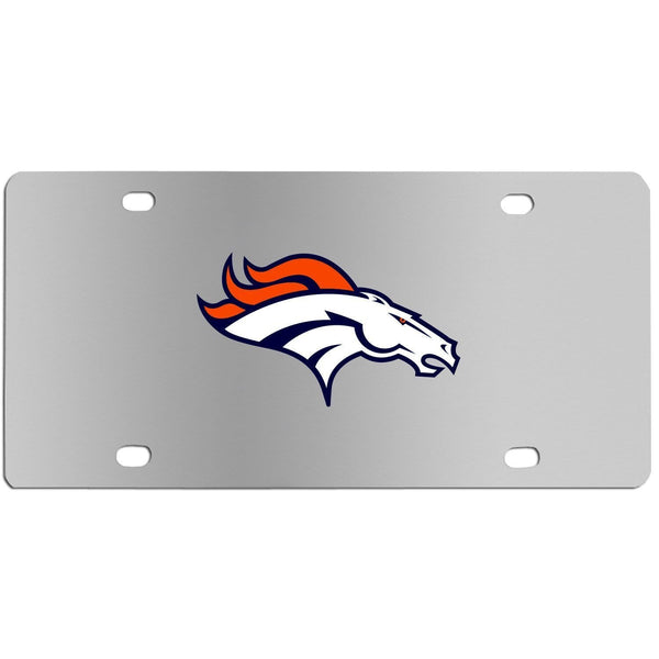Automotive Accessories NFL - Denver Broncos Steel License Plate Wall Plaque JM Sports-11