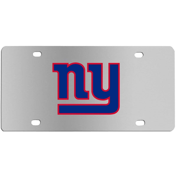 Automotive Accessories NFL - New York Giants Steel License Plate Wall Plaque JM Sports-11