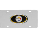 Automotive Accessories NFL - Pittsburgh Steelers Steel License Plate with Domed Emblem JM Sports-11