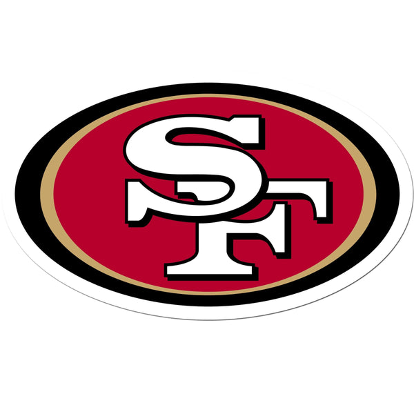 Automotive Accessories San Francisco 49ers 8 inch Auto Decal SSK-Sports