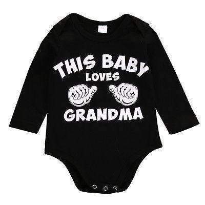 Autumn 2016 Baby Kids Boy Girl Infant Long Sleeve Romper Cotton Jumpsuit Clothes Outfit Set-0-3 months-JadeMoghul Inc.