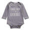 Autumn Infant Newborn Baby Girl Boy Letters Romper Cotton Gray Jumpsuit Long Sleeve Outfit Clothes-0-3 months-JadeMoghul Inc.