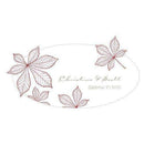 Autumn Leaf Small Cling Berry (Pack of 1)-Wedding Signs-Powder Blue-JadeMoghul Inc.