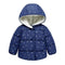 Autumn Winter Baby Outerwear Infants Girls Hooded Printed Princess Jacket Coats first birthday Gifts Cotton Padded Clothes-Blue-9M-JadeMoghul Inc.