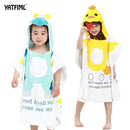 YATFIML Baby Bath Towel Child Cotton Animals Swim Robes Boys And Girls Hooded Cute Bathrobe Beach Pool Swimming Poncho Style