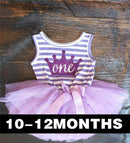 Baby Baptism Dress Christening Vestido For Newborn Infant 1 2 Year Birthday Party Dress Gift Striped Bebes Boutique Clothing-A0255Z1-JadeMoghul Inc.
