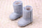 Baby Boy Winter Fur Lined Suede Boots-Blue-0-6 Months-JadeMoghul Inc.