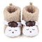 Baby Boy Winter Fur Lined Suede Boots-Khaki 1-0-6 Months-JadeMoghul Inc.
