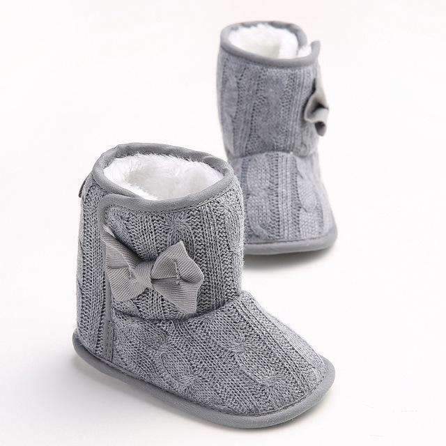Baby Boy Winter Fur Lined Suede Boots-SH0458H-0-6 Months-JadeMoghul Inc.