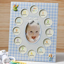 Baby Boy’s First Year collage frames-Boy Wedding / Ring bearer-JadeMoghul Inc.
