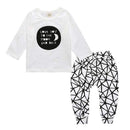Baby Boys 2 Piece Printed Shirt And Pajama set-As picture 2-24M-JadeMoghul Inc.