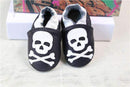 Baby Boys Genuine Cow Leather Applique Design Moccasins-Red-4.5-JadeMoghul Inc.